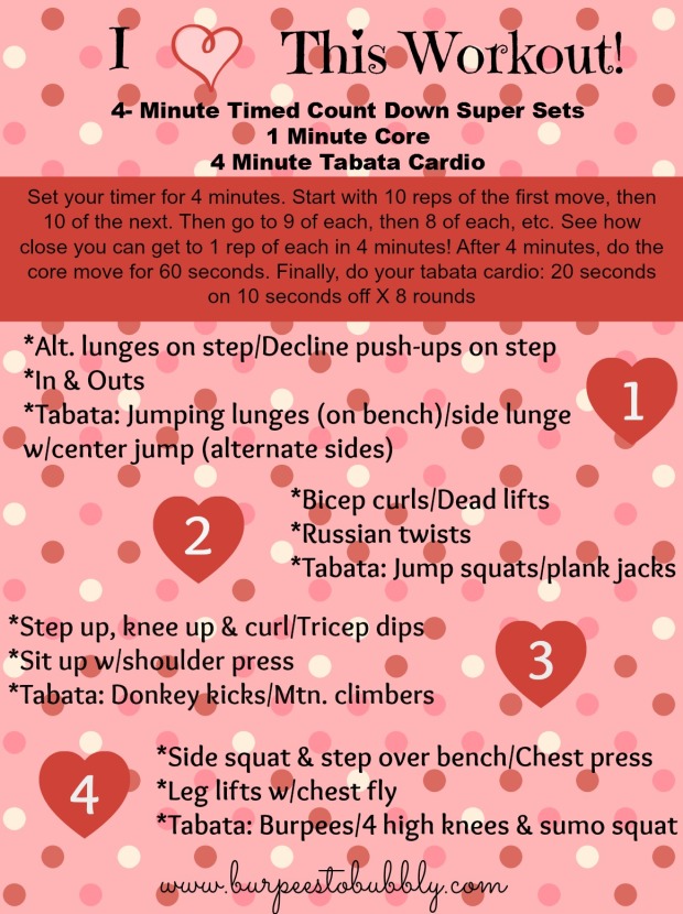 I heart this workout