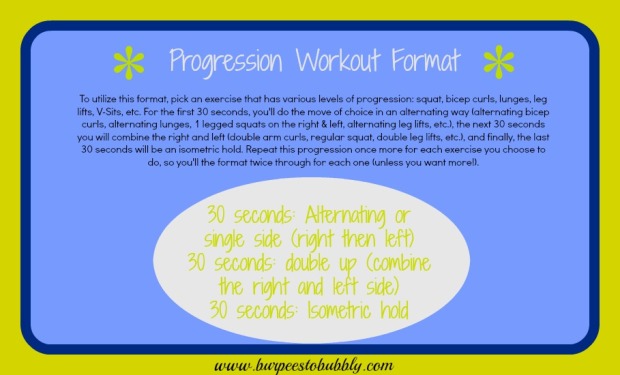 Progression Workout Format